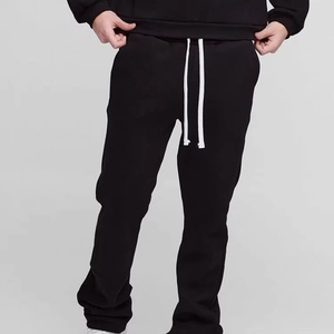 Conjunto de Sudadera y Pantalones Deportivos Unisex Personalizados, Pantalones Deportivos Anchos y Sudadera con Capucha, Fabricante de Conjuntos Deportivos Transpirables para Hombre - Product Image 4
