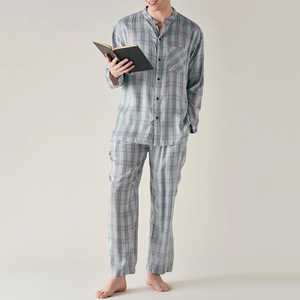 Pijamas Casuales de Hombre de Primera Calidad al por Mayor, de Spandex/Poliéster, con Cuello Camisero, Manga Corta, Transpirables y de Secado Rápido - Product Image 5