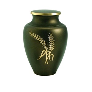 Top Selling Brass Urn <b>Water</b> Dispenser Leak Proof <b>Container</b> Pot with 100% Pure Copper and Ayurvedic Health Benefits. - Product Image 2