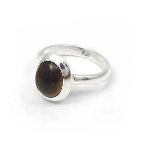 Fine Quality 925 <b>Silver</b> Jewelry Geometric Oval Cut Black <b>Opal</b> Gemstone <b>Ring</b> Women Fashion Vintage Style Bohemian Jewelry - Product Image 4
