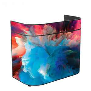 Pantalla LED Flexible de Tamaño Personalizado P2.5 con Mesa de Información Portátil para Stand de LED y Recepción de Conferencias - Product Image 3