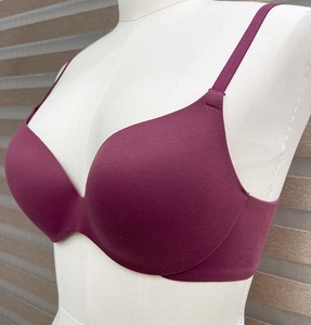 Sexy Bra Underwear Women Custom Transparent Lace Push-Up Wireless 3/4 Cup U-Back Eco-Friendly <b>Adjusted</b>-<b>Straps</b> Spandex - Product Image 5