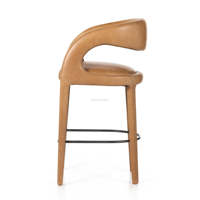 Chaise de comptoir de salle à manger au design moderne et élégant, siège rembourré confortable, cadre robuste, idéale pour la cuisine, le bar, la salle à manger à domicile