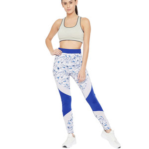 Women's Yoga Set 2-Piece Sleeveless <b>Crop</b> Top Mid Waist <b>Leggings</b> Full-Length Solid Print Contrast Binding Breathable - Product Image 1