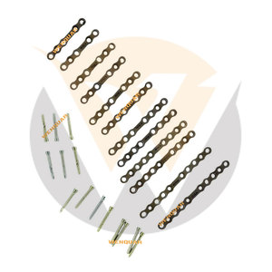 Juego de Placas Rectas Veterinarias de Titanio de 2.7mm con Tornillos de Bloqueo y Destornillador, Kit Quirúrgico de 83 Piezas - Product Image 5