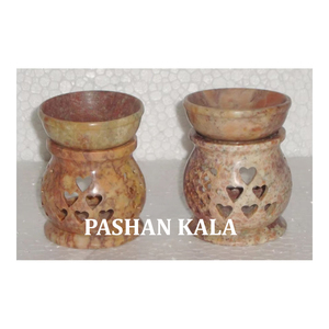 Unique Design Beautiful Soapstone Aroma Oil Warmer With Natural Fragrances Use For Home Best Offer Price Use For Home Decoration - Product Image 4
