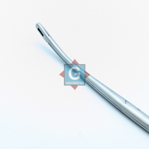 Pinzas para Cálculos Renales Randall de Primera Calidad, 23 cm, Curvatura de Tres Cuartos, Instrumentos Quirúrgicos de Urología - Product Image 5