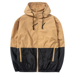 Nouvelle arrivée, veste coupe-vent pour homme, sur mesure, imperméable, avec fermeture éclair, grande taille, vêtements de plein air, avec logo personnalisé - Product Image 6