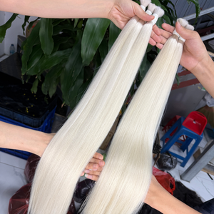 Tressage en vrac de cheveux humains crépus droits sans trame Afro crépus droits 100% cheveux humains 3 faisceaux d'un lot de cheveux en vrac pour le tressage - Product Image 4