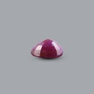 Handcrafted 6.5 Carat Oval Cut Natural African Ruby Loose Gemstone for Fine Jewelry - Product Image 3