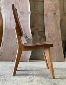 Chaise de salle à manger de luxe en bois massif du fabricant, avec dossier ergonomique en bois naturel et assise en bois profilée, pour l'hôtellerie moderne - Product Image 3