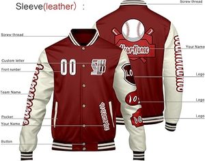 Chaqueta de Invierno Delgada y Cómoda para Hombre, Estilo Letterman, Cuello Alto, Logotipo Frontal, Resistente al Viento, Transpirable, de Secado Rápido y Alta Calidad - Product Image 2