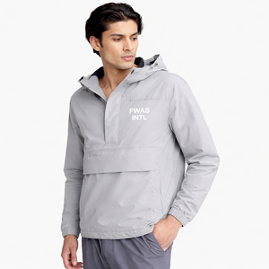 Vestes imperméables unisexes en gros, logo personnalisé, coupe-vent en nylon, softshell, séchage rapide, vestes d'entraînement pour hommes - Product Image 3