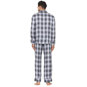 Conjunto de Pijama de Satén para Hombre, 2 Piezas, el Más Vendido y Más Solicitado, Ropa de Dormir Transpirable - Product Image 4