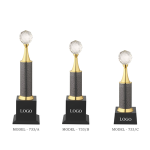 Stylish and Durable Die Casting Metal Sports Trophy with <b>MDF</b> Wood Frame for Football and Cricket Events Portable Customizable - Product Image 3