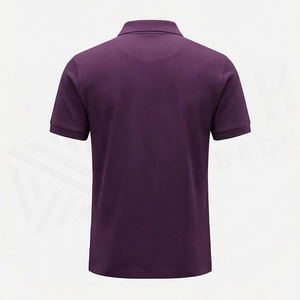 เสื้อโปโลผู้ชายสไตล์ลำลองสำหรับกอล์ฟกลางแจ้ง แฟชั่นทันสมัย ปักลายโลโก้ พิมพ์ลาย  ผ้าฝ้าย ไซส์ใหญ่ สีตามสั่ง - Product Image 2
