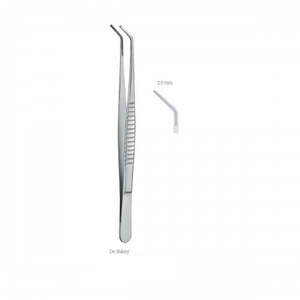Pinzas de tejido DeBakey atraumáticas de acero inoxidable alemán para manipulación de tejidos delicados de Dentavex - Product Image 2