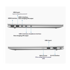 Prix Exceptionnel HP ZHAN 66 Ordinateur Portable 14 Pouces 2.5K Intel Core Ultra7-155H 16G/32G RAM 512G/1T M.2 SSD pour le Travail Commercial et de Bureau - Product Image 2