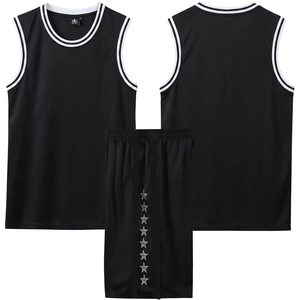 ผู้ผลิตขายส่งชุดฝึกซ้อมทีมขายดีรุ่นใหม่ เสื้อบาสเก็ตบอลแบบกลับด้านได้ - Product Image 1