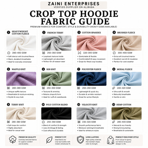Premium 320 GSM Cotton Fleece Anti-Wrinkle Winter Casual <b>Women's</b> Crop <b>Top</b> Hoodie <b>Navy</b> White Contrast Sleeve Panel Rib Cuffs - Product Image 2