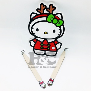 แหนบต่อขนตา Hello Kitty Tweexer Professional ป้องกันแม่เหล็ก ความแม่นยำสูง สแตนเลส สีชมพูพีช รับทำโลโก้ ขนมิงค์ - Product Image 4