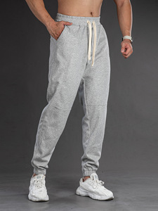 New Arrival Cotton <b>Polyester</b> Gym Pants Workout Fitness Sweatpants Jogging Waist String Running <b>Joggers</b> for Man - Product Image 2