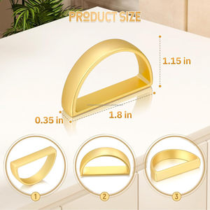 Juego de Servilleteros de Lujo en Oro, Elegantes Porta Servilletas Metálicos para Decoración de Mesa de Boda, Fiestas, Hoteles y Cenas de Gala - Product Image 3