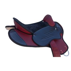 ชุดอุปกรณ์ขี่ม้าสำหรับแข่งทางไกล สีม่วง ทำจากวัสดุสังเคราะห์ ขนาดเบาะนั่ง 10" - 18" นิ้ว - Product Image 3