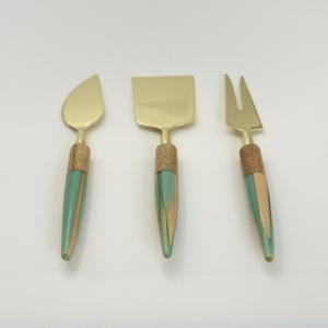 Ensemble de couverts en acier inoxydable durable de qualité supérieure, best-seller, pour couper le fromage, disponible à bas prix pour les hôtels - Product Image 2