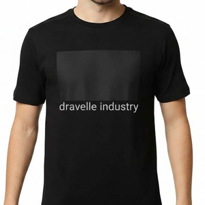 Camiseta personalizada para hombre, de algodón 100% grueso, camiseta lisa para hombre, camisetas casuales para hombre con envío y entrega. - Product Image 1