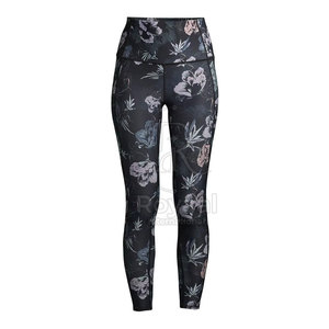 Design Your Own Elastic Waist Yoga <b>Leggings</b> Gym Fitness Wear Made In Pakistan New Style Women Yoga <b>Leggings</b> For Sale - Product Image 5