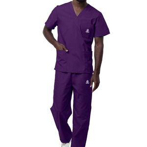 New Products Polyester Spandex Fashionable Male Uniform <b>Scrub</b> <b>Sets</b> Men Doctor Hospital Medical <b>Scrubs</b> Uniform <b>Set</b> - Product Image 1