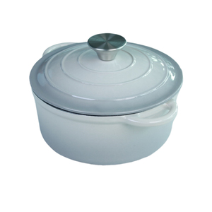Family Size Dutch Oven <b>Pot</b> With Heavy Duty Enameled Cast Iron Body Excellent Heat Distribution Scratch Resistant - Product Image 1