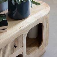Meuble TV en bois de manguier Vandana Vertex Optima