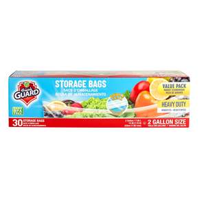Lot de 30 sacs de conservation alimentaire refermables ultra-résistants pour trier et conserver les aliments frais - Product Image 4