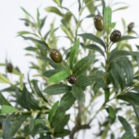Arbre Bonsaï Artificiel d'Olivier Détachable avec Troncs et Tiges pour Décoration Intérieure/Extérieure – Idéal Mariage, Noël, Pâques, Remise de Diplôme