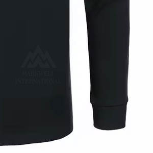 Polos de manga larga transpirables y ligeros para hombre a precio razonable, polos de manga larga de color sólido para hombre hechos en Pakistán. - Product Image 6