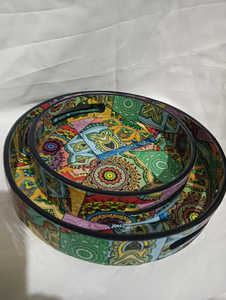 Plateau de service en bois rectangulaire décoratif écologique de haute qualité pour les fêtes et événements à usage domestique Organiser des articles et des boissons de service - Product Image 6