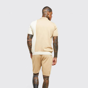 Camisetas Polo y Pantalones Cortos de Verano en Oferta, Elegantes, Multicolores, Lisos, Teñidos, Ajustados, de Algodón Transpirable, Conjuntos Deportivos - Product Image 2