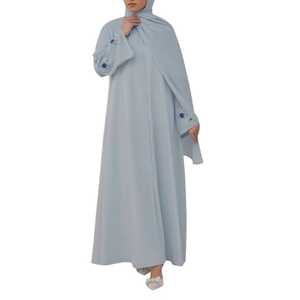 New Design <b>Abaya</b> Dubai Ethnic Elegant Sleeve Embroidery Abayas Islamic Clothing <b>Prayer</b> Burqa <b>Abaya</b> for Women - Product Image 1