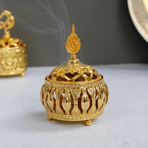 Incensario de Latón de Primera Calidad para Uso en Templos, Acabado Elegante, Accesorio Tradicional de Culto Indio, Suministro al por Mayor, Decoración para Restaurantes, Hoteles y Hogares - Product Image 4