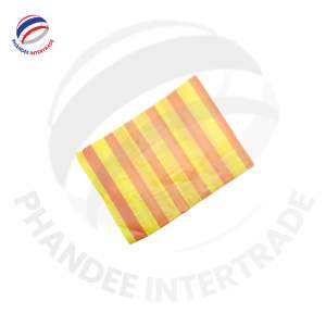 Bolsas de plástico HDPE troqueladas a rayas personalizables, duraderas para tienda de ropa, embalaje, precio competitivo, coloridas - Product Image 4