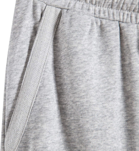 Shorts Bermuda en coton uni de qualité supérieure pour homme, avec cordon de serrage à la taille et poches, style streetwear tricoté, vêtements de sport et décontractés. - Product Image 5