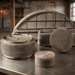 [APEC] Malla antiniebla de acero de tamaño personalizado premium de Corea para separación en columnas de proceso y eliminador de niebla de alambre profesional - Product Image 4