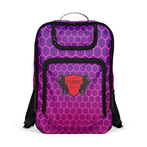 Sac à dos de sport décontracté personnalisé, léger, réglable, imperméable en polyester, pour vélo, voyage, rangement, football, basketball, baseball - Product Image 2