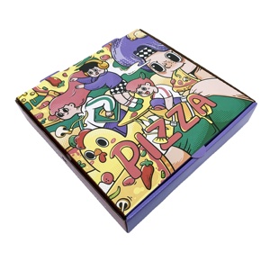 Wholesale Corrugated Custom Pizza Box White Cardboard Pizza Box Custom Logo Custom Pizza packing Boxes