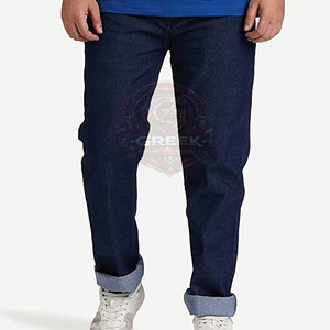 กางเกงยีนส์ลำลองผู้ชายแบบสั่งตัด ดีไซน์ระบายอากาศ เป็นมิตรกับสิ่งแวดล้อม สีพื้น ซักเบา ใส่ได้ทั้งฤดูร้อนและฤดูใบไม้ผลิ ผ้าฝ้าย 100% ขายดี - Product Image 4