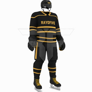 Maillots de hockey sur glace en stock, service OEM, fabrication au Pakistan, maillots de hockey sur glace de qualité supérieure - Product Image 4