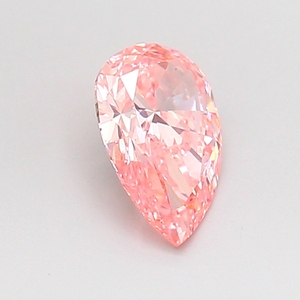 Diamante Cultivado en Laboratorio de 0.9Ct, Corte Brillante en Forma de Pera, Color Rosa Intenso VS1, con Certificado IGI, Personalizado, Color D-F, Claridad VVS-VS - Product Image 3