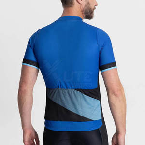 Jersey de Ciclismo con Diseño de Seguridad y Detalles Reflectantes, Tejido con Control de Humedad y Bolsillo Trasero Seguro - Product Image 4